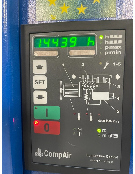 Compair MSK-G22 Elektrische Schroefcompressor 22 kW 3000 L / min 10 Bar - Luftkompressor: das Bild 5 Compair MSK-G22 Elektrische Schroefcompressor 22 kW 3000 L / min 10 Bar - Luftkompressor: das Bild 5