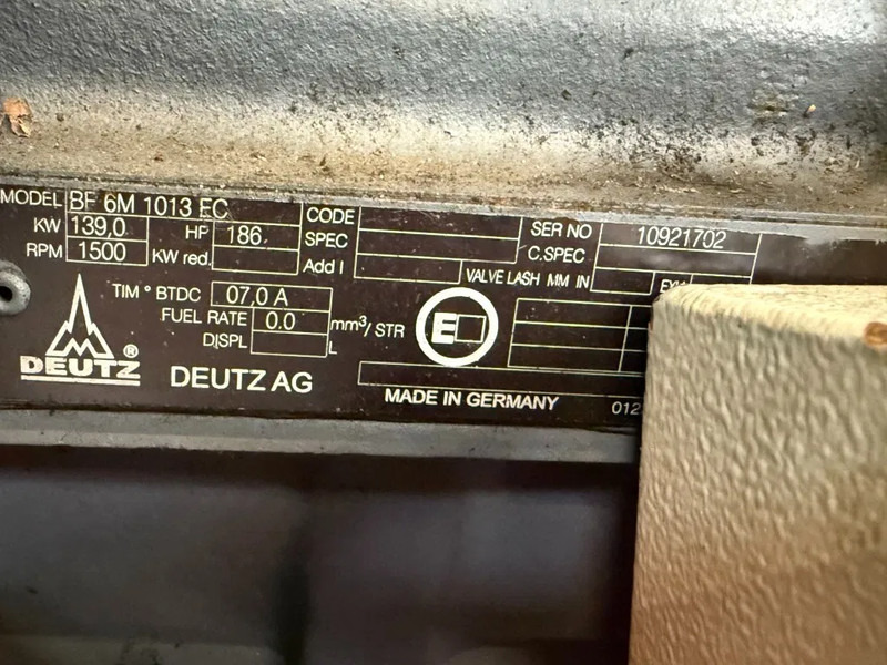 Deutz BF6M 1013 EC 139 kW 186 PK Diesel Motor Engine - Motor für Flurförderzeug: das Bild 3 Deutz BF6M 1013 EC 139 kW 186 PK Diesel Motor Engine - Motor für Flurförderzeug: das Bild 3