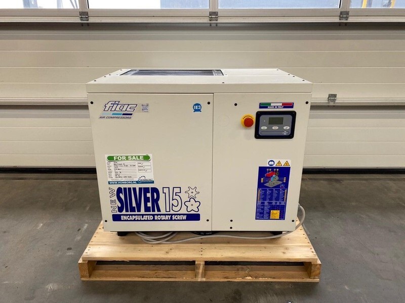 Fiac NewSilver 15 1430 L / min 11 kW 10 Bar Elektrische Schroefcompressor Nieuw ! - Luftkompressor: das Bild 2 Fiac NewSilver 15 1430 L / min 11 kW 10 Bar Elektrische Schroefcompressor Nieuw ! - Luftkompressor: das Bild 2