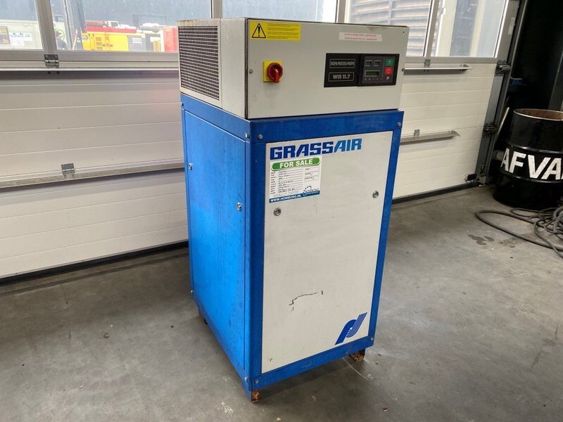 Grassair WIS 11.7 Silent 4 kW 550 L / min 12 Bar Schroefcompressor - Luftkompressor: das Bild 5 Grassair WIS 11.7 Silent 4 kW 550 L / min 12 Bar Schroefcompressor - Luftkompressor: das Bild 5