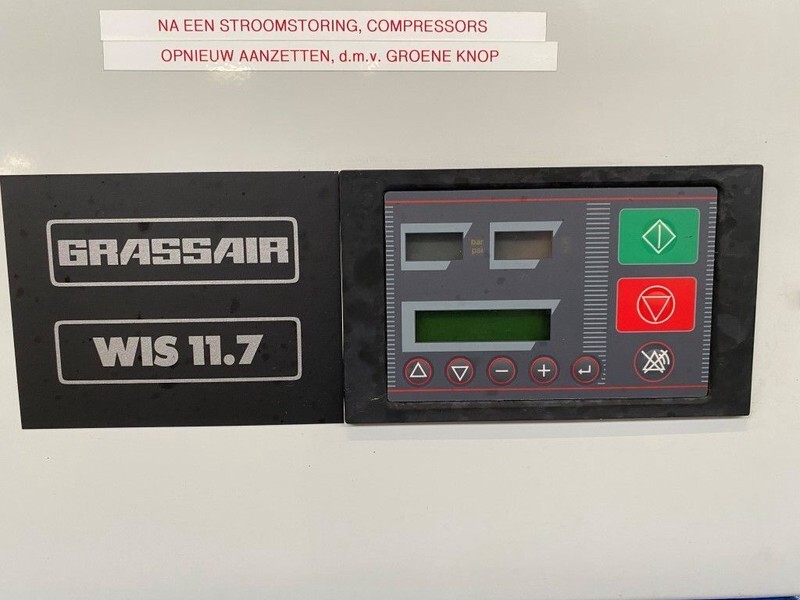 Grassair WIS 11.7 Silent 4 kW 550 L / min 12 Bar Schroefcompressor - Luftkompressor: das Bild 4 Grassair WIS 11.7 Silent 4 kW 550 L / min 12 Bar Schroefcompressor - Luftkompressor: das Bild 4