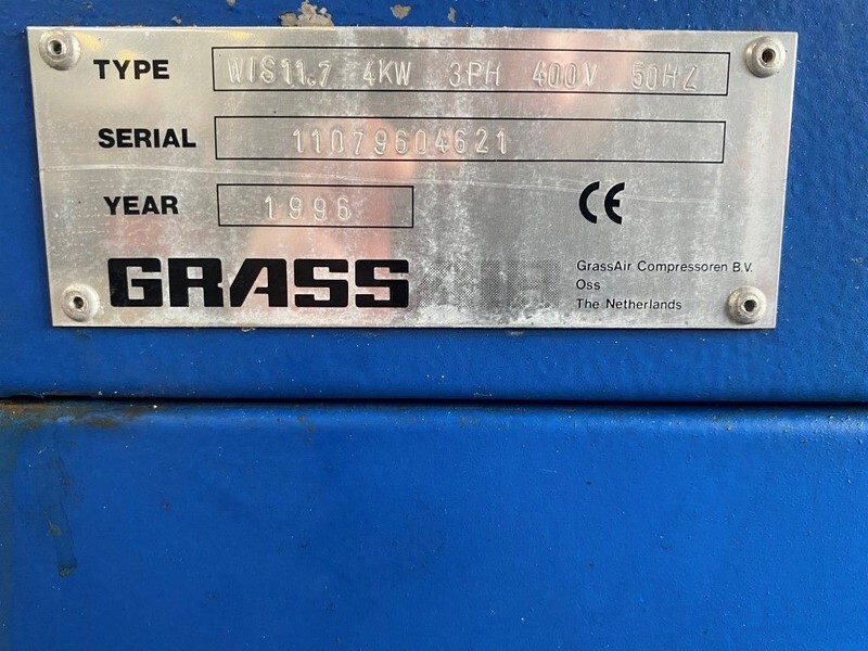 Grassair WIS 11.7 Silent 4 kW 550 L / min 12 Bar Schroefcompressor - Luftkompressor: das Bild 2 Grassair WIS 11.7 Silent 4 kW 550 L / min 12 Bar Schroefcompressor - Luftkompressor: das Bild 2