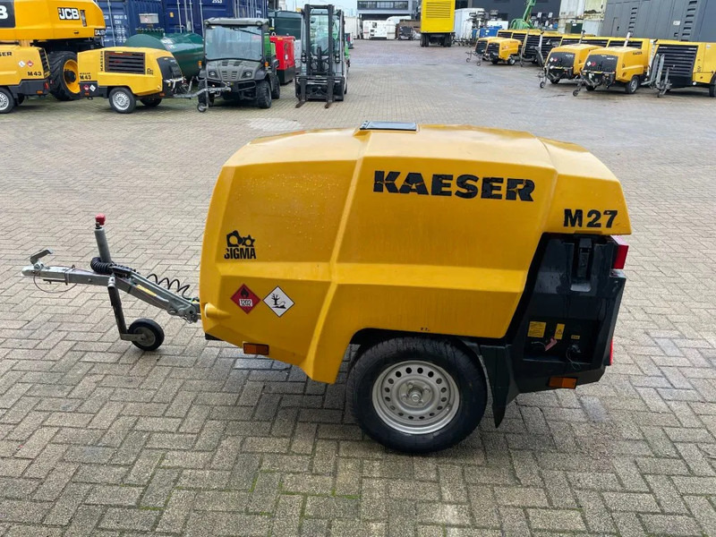 Luftkompressor Kaeser M27 Kubota 2,7 m3 / min 7 Bar 18 kW Mobiele Silent Diesel Compressor: das Bild 10
