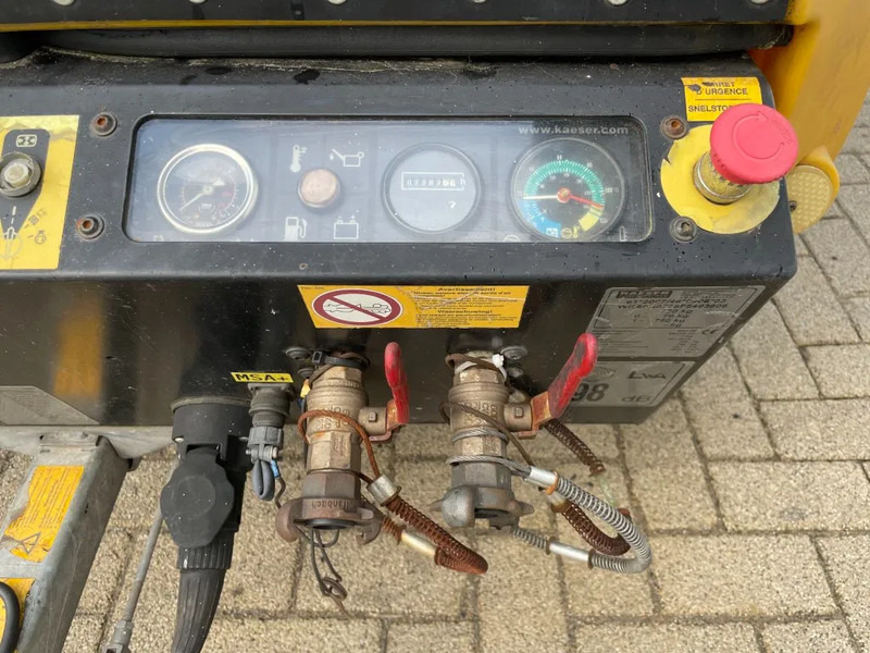 Luftkompressor Kaeser M43 Kubota 4,3 m3 / min 7 Bar 30 kW Mobielel Compressor: das Bild 5