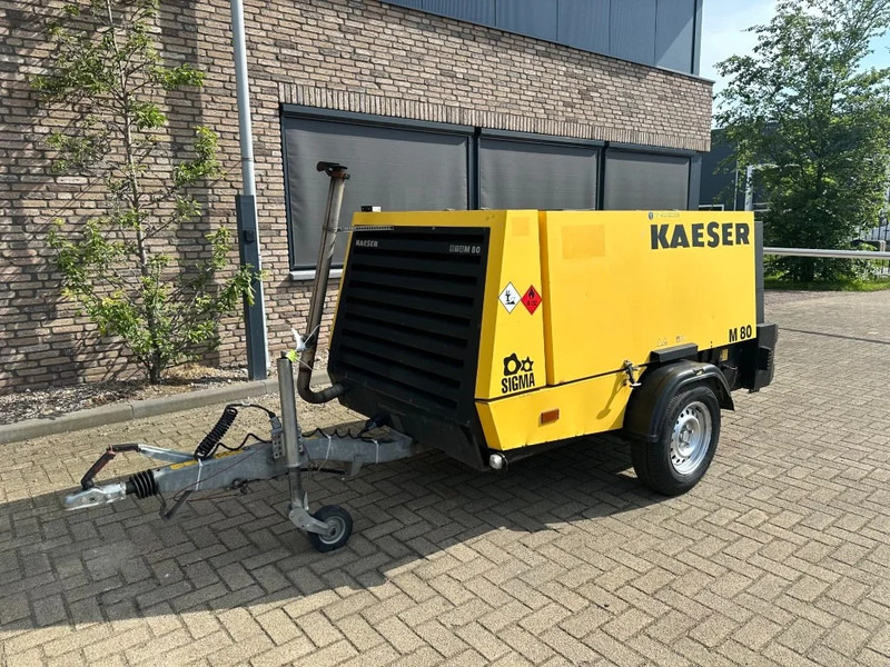 Kaeser M80 Kubota 8.1 m3 / min 7 Bar 55 kW Mobiele Silent Diesel Compressor - Luftkompressor: das Bild 2 Kaeser M80 Kubota 8.1 m3 / min 7 Bar 55 kW Mobiele Silent Diesel Compressor - Luftkompressor: das Bild 2