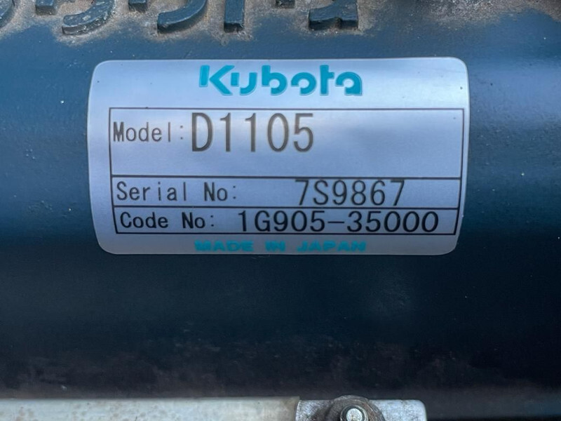 Kubota GenSet MPM 15/400 SS-KA 15 kVA 400 Amp Silent Las generatorset - Stromgenerator: das Bild 4 Kubota GenSet MPM 15/400 SS-KA 15 kVA 400 Amp Silent Las generatorset - Stromgenerator: das Bild 4