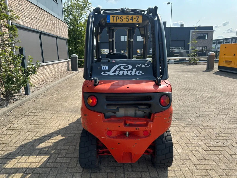Treibgasstapler Linde H25T 2.5 ton Triplex Freelift Sideshift LPG Heftruck: das Bild 11