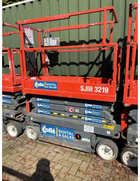 Gelenkarmbühne Skyjack SJIII 3219 Elektra Schaarhoogwerker 7.6 meter werkhoogte 21 stuks / pieces: das Bild 8