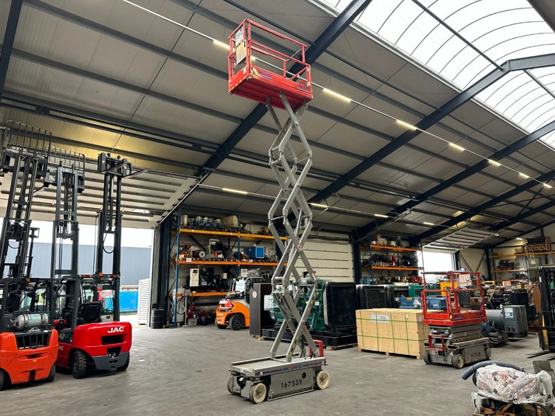 Gelenkarmbühne Skyjack SJIII 3219 Elektra Schaarhoogwerker 7.6 meter werkhoogte 21 stuks / pieces: das Bild 12