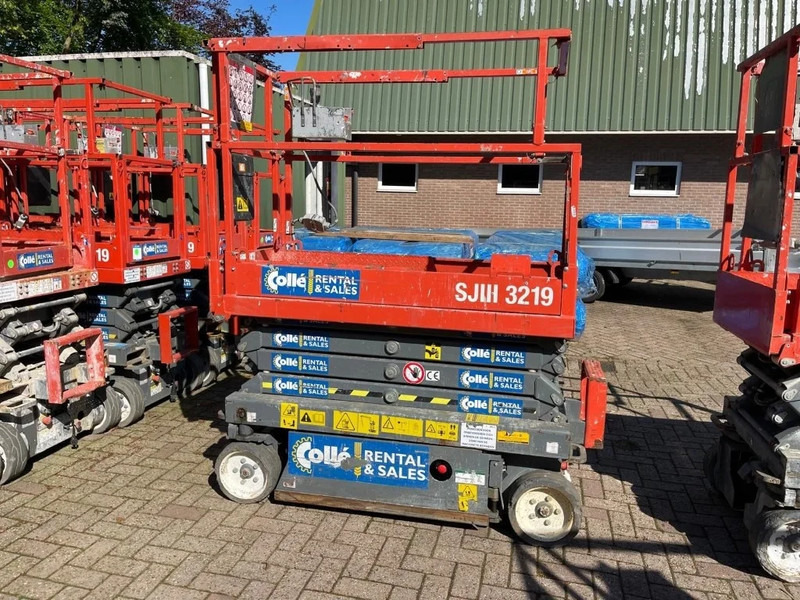 Gelenkarmbühne Skyjack SJIII 3219 Elektra Schaarhoogwerker 7.6 meter werkhoogte 21 stuks / pieces: das Bild 6