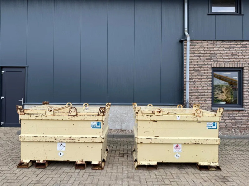 Tolsma Kiwa IBC 1150 liter Dieseltank Milieutank - Seecontainer: das Bild 2 Tolsma Kiwa IBC 1150 liter Dieseltank Milieutank - Seecontainer: das Bild 2