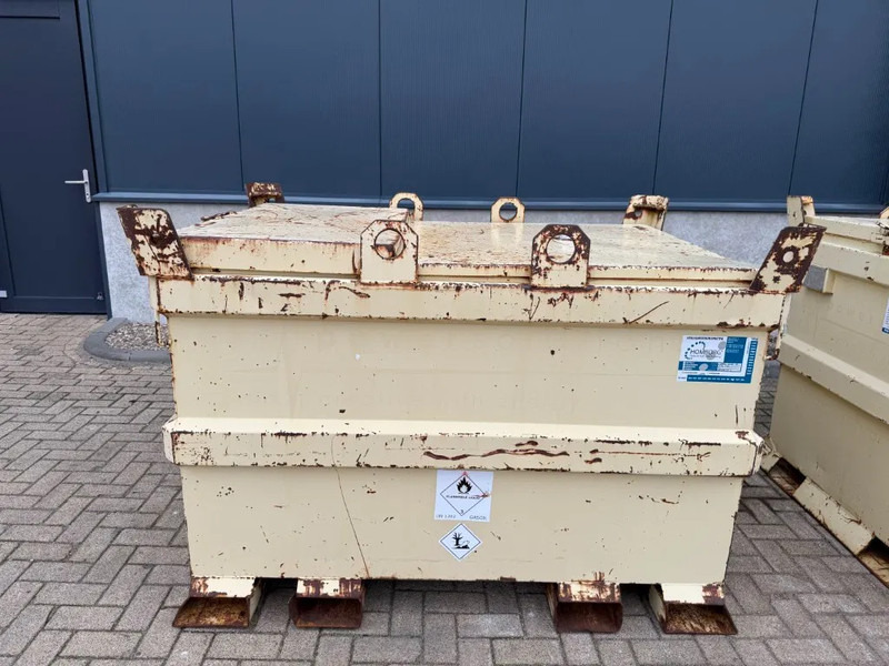 Tolsma Kiwa IBC 1150 liter Dieseltank Milieutank - Seecontainer: das Bild 1 Tolsma Kiwa IBC 1150 liter Dieseltank Milieutank - Seecontainer: das Bild 1