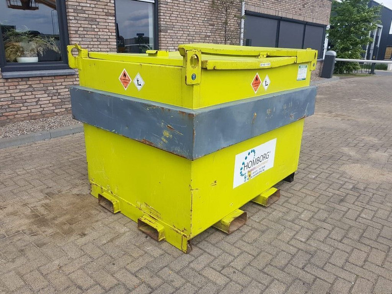 Lagertank dieseltank Steenbergen 2000 liter Kiwa IBC Dieseltank met handpomp: das Bild 11