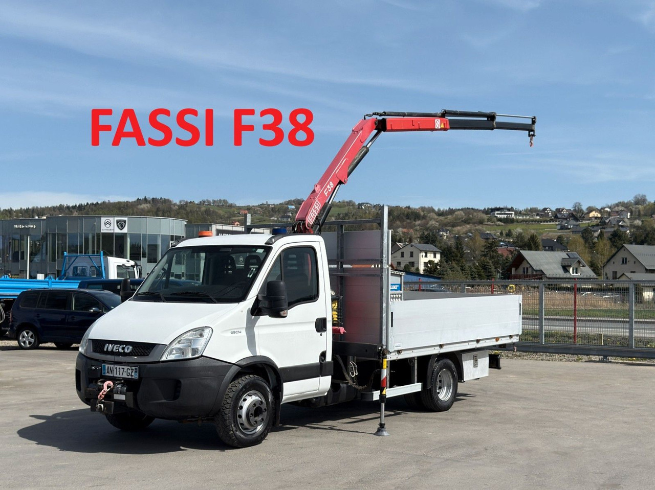 Iveco Daily 65C14 Pritsche 3,75 m FASSI F38 A.22 - Pritsche Transporter: das Bild 1 Iveco Daily 65C14 Pritsche 3,75 m FASSI F38 A.22 - Pritsche Transporter: das Bild 1