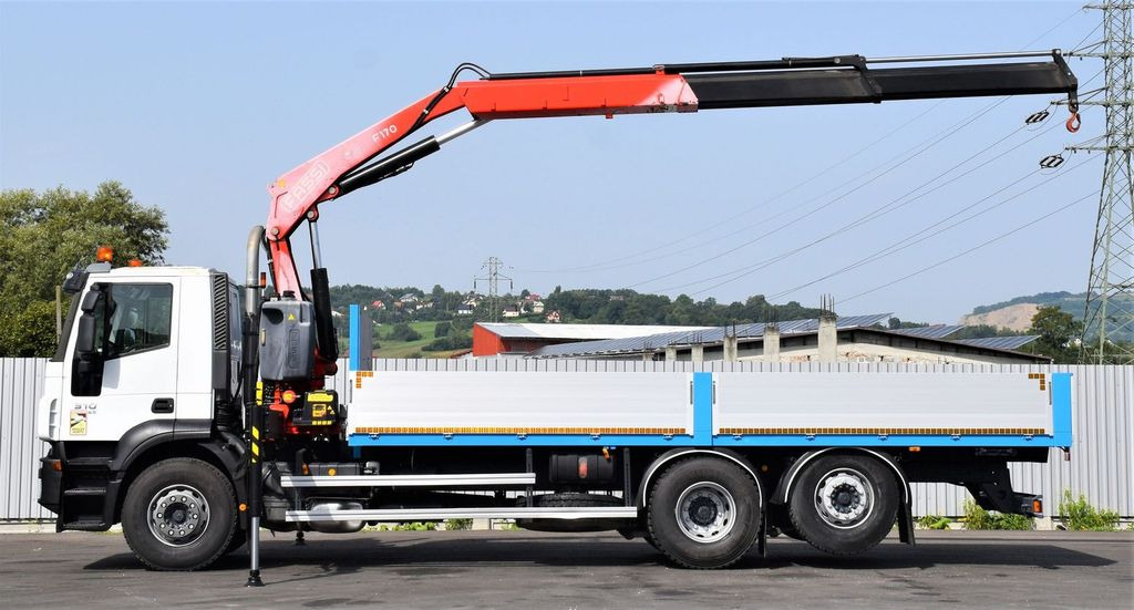 Iveco Stralis 310 PRITSCHE 7,05m +KRAN +FUNK - Autokran: das Bild 5 Iveco Stralis 310 PRITSCHE 7,05m +KRAN +FUNK - Autokran: das Bild 5