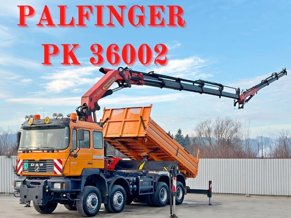 MAN 35.414 * PALFINGER PK 36002 +FUNK / 8x6 - Autokran: das Bild 1 MAN 35.414 * PALFINGER PK 36002 +FUNK / 8x6 - Autokran: das Bild 1