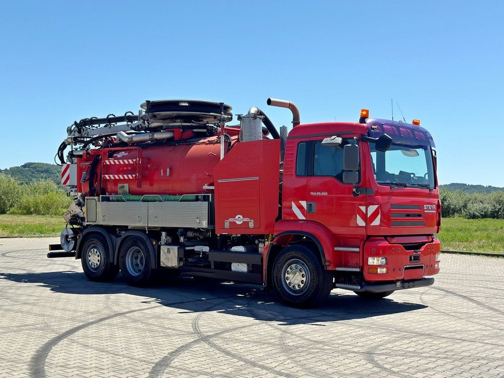 MAN TGA 26.360 * Saug und Spülwagen/CAPPELLOTTO+FUNK - Saug-/ Spülfahrzeug: das Bild 2 MAN TGA 26.360 * Saug und Spülwagen/CAPPELLOTTO+FUNK - Saug-/ Spülfahrzeug: das Bild 2