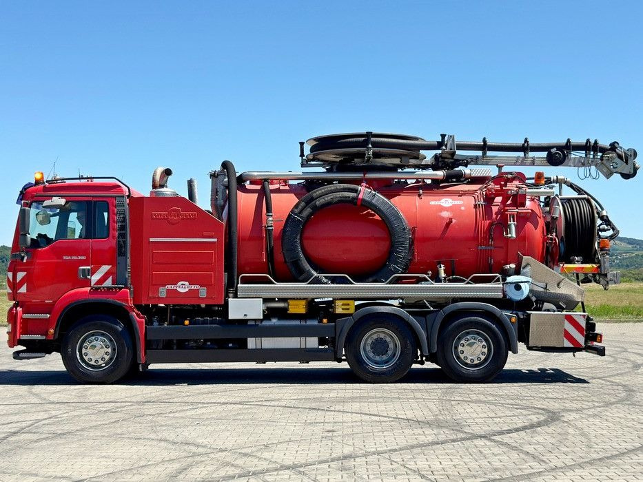 MAN TGA 26.360 * Saug und Spülwagen/CAPPELLOTTO+FUNK - Saug-/ Spülfahrzeug: das Bild 3 MAN TGA 26.360 * Saug und Spülwagen/CAPPELLOTTO+FUNK - Saug-/ Spülfahrzeug: das Bild 3