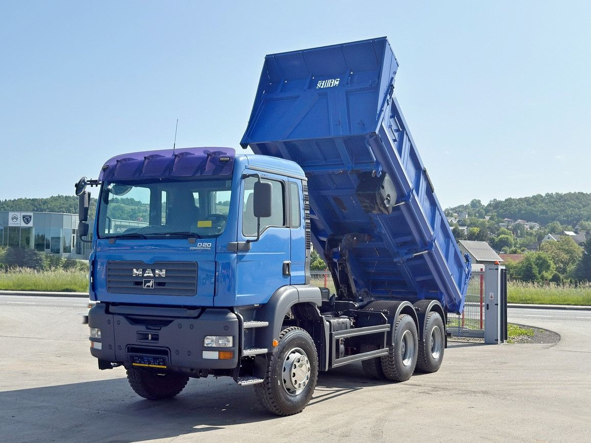MAN TGA 33.350 * BORDMATIC *6x4 * TOPZUSTAND - Kipper, Autokran: das Bild 2 MAN TGA 33.350 * BORDMATIC *6x4 * TOPZUSTAND - Kipper, Autokran: das Bild 2