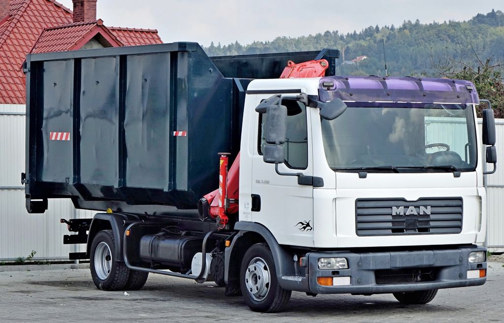 MAN TGL 7.150 Abrollkipper + Kran !! MAN TGL 7.150 Abrollkipper + Kran !! - Autokran, Abrollkipper: das Bild 3 MAN TGL 7.150 Abrollkipper + Kran !! MAN TGL 7.150 Abrollkipper + Kran !! - Autokran, Abrollkipper: das Bild 3