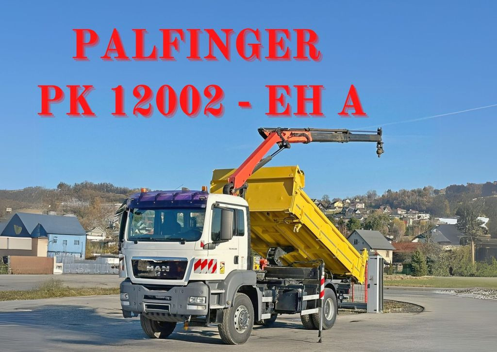 MAN TGS 18.320 * PK 12002 - EH A + FUNK * TOPZUSTAND - Autokran, Kipper: das Bild 1 MAN TGS 18.320 * PK 12002 - EH A + FUNK * TOPZUSTAND - Autokran, Kipper: das Bild 1