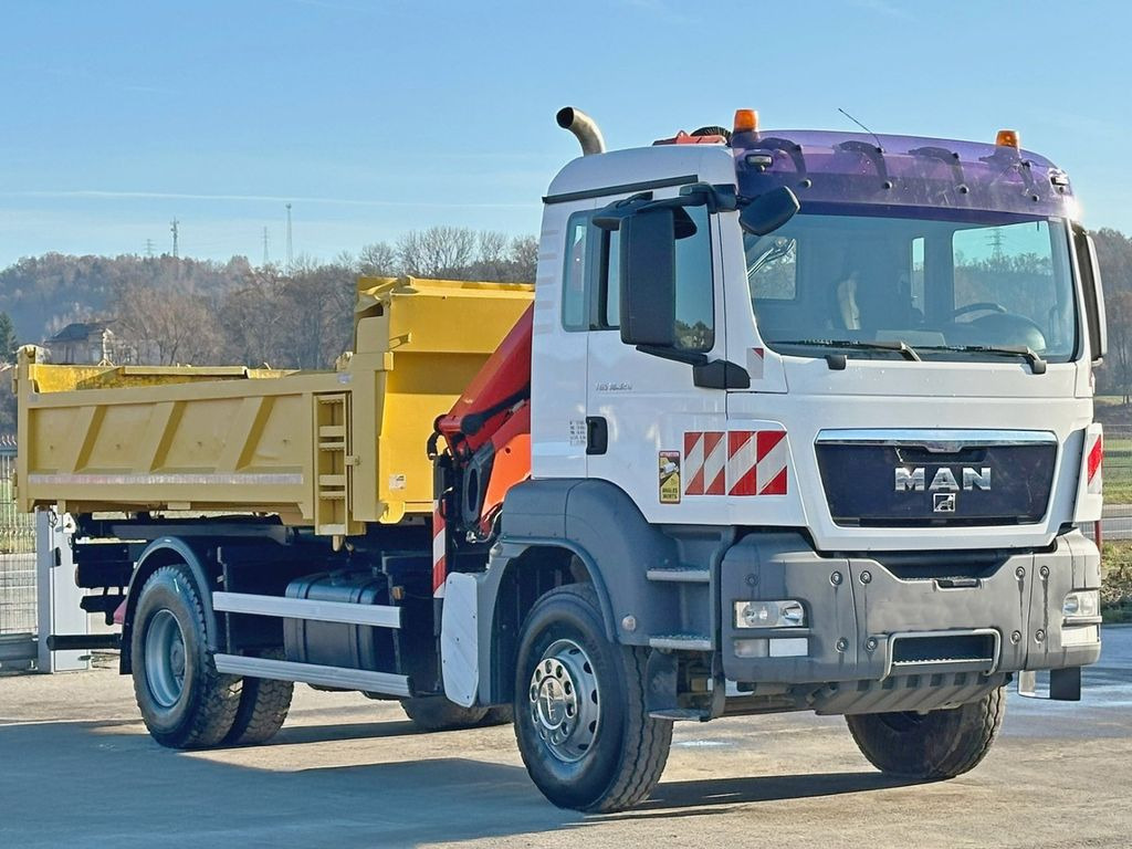 MAN TGS 18.320 * PK 12002 - EH A + FUNK * TOPZUSTAND - Kipper, Autokran: das Bild 4 MAN TGS 18.320 * PK 12002 - EH A + FUNK * TOPZUSTAND - Kipper, Autokran: das Bild 4