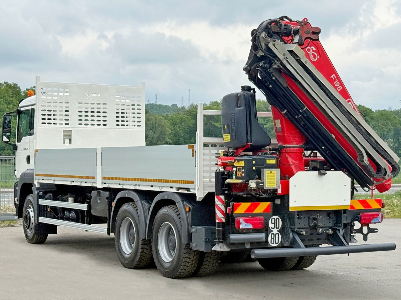 Autokran MAN TGS 26.360* FASSI F195A.2.24 / FUNK * 6x4 * TOP: das Bild 7 Autokran MAN TGS 26.360* FASSI F195A.2.24 / FUNK * 6x4 * TOP: das Bild 7