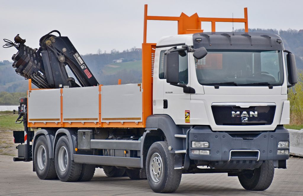 MAN TGS 26.360* HIAB 211 E-6 HIDUO / FUNK * 6x4 - Autokran, Pritsche LKW: das Bild 4 MAN TGS 26.360* HIAB 211 E-6 HIDUO / FUNK * 6x4 - Autokran, Pritsche LKW: das Bild 4