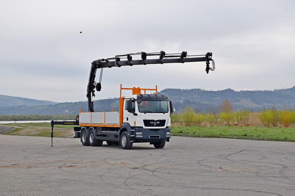 MAN TGS 26.360* HIAB 211 E-6 HIDUO / FUNK * 6x4 - Autokran, Pritsche LKW: das Bild 2 MAN TGS 26.360* HIAB 211 E-6 HIDUO / FUNK * 6x4 - Autokran, Pritsche LKW: das Bild 2