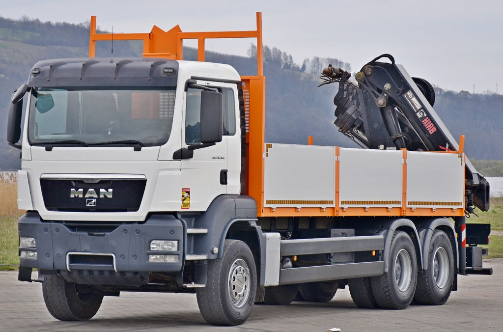 MAN TGS 26.360* HIAB 211 E-6 HIDUO / FUNK * 6x4 - Autokran, Pritsche LKW: das Bild 3 MAN TGS 26.360* HIAB 211 E-6 HIDUO / FUNK * 6x4 - Autokran, Pritsche LKW: das Bild 3