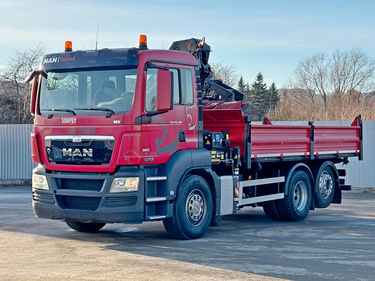MAN TGS 26.360 Kipper 5,15m*HMF 1420 K2 + FUNK/6x2 - Autokran: das Bild 4 MAN TGS 26.360 Kipper 5,15m*HMF 1420 K2 + FUNK/6x2 - Autokran: das Bild 4