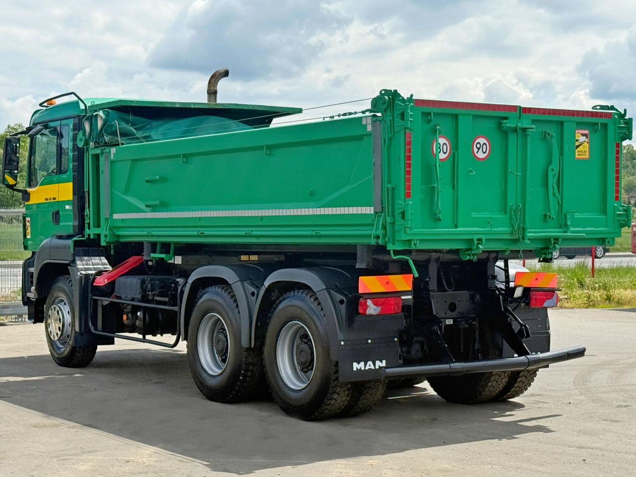 Kipper, Autokran MAN TGS 33.360 * KIPPER 5,10 m  / 6x4 * TOPZUSTAND: das Bild 8