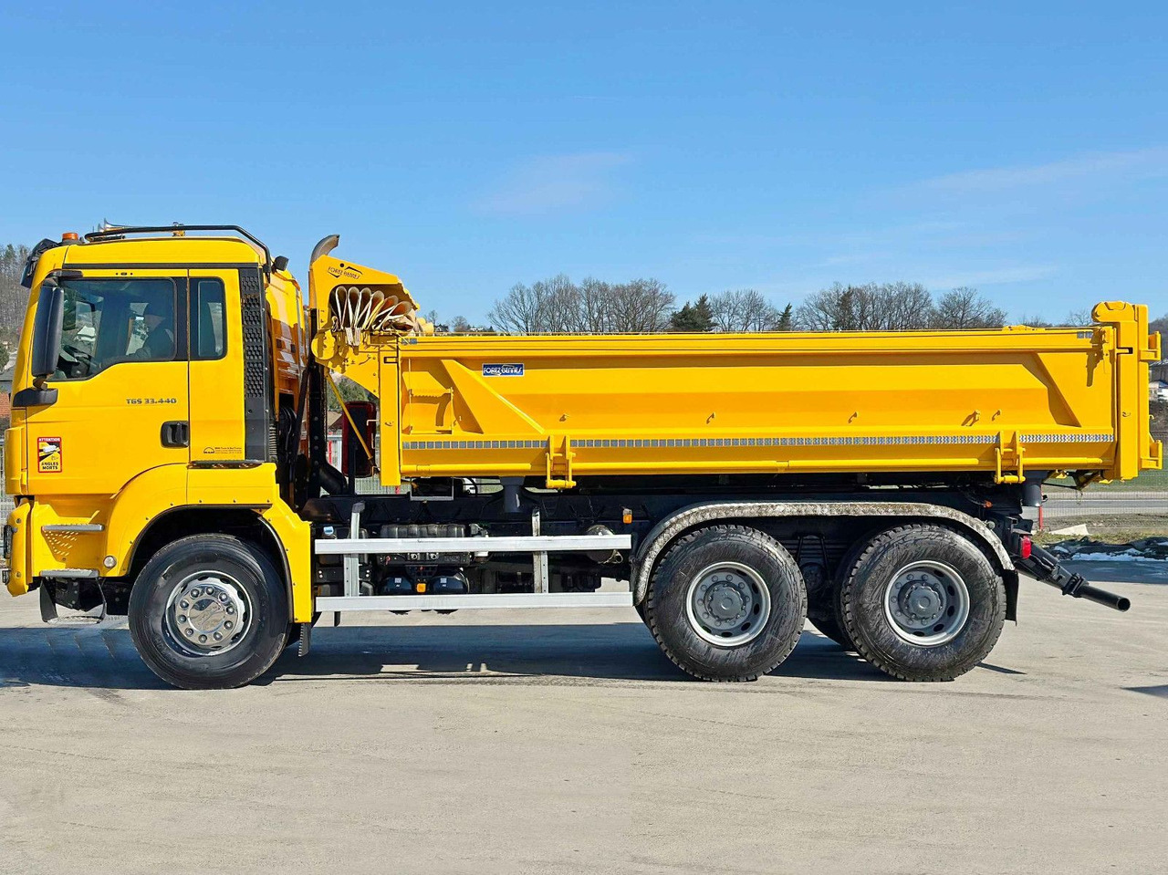 MAN TGS 33.440 * KIPPER 5,20 m + BORDMATIC * 6x4 – Leasing MAN TGS 33.440 * KIPPER 5,20 m + BORDMATIC * 6x4: das Bild 6