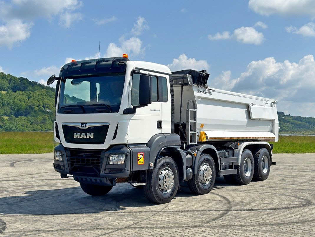 MAN TGS 35.420 KIPPER * 8x4 * TOPZUSTAND - Kipper: das Bild 1 MAN TGS 35.420 KIPPER * 8x4 * TOPZUSTAND - Kipper: das Bild 1
