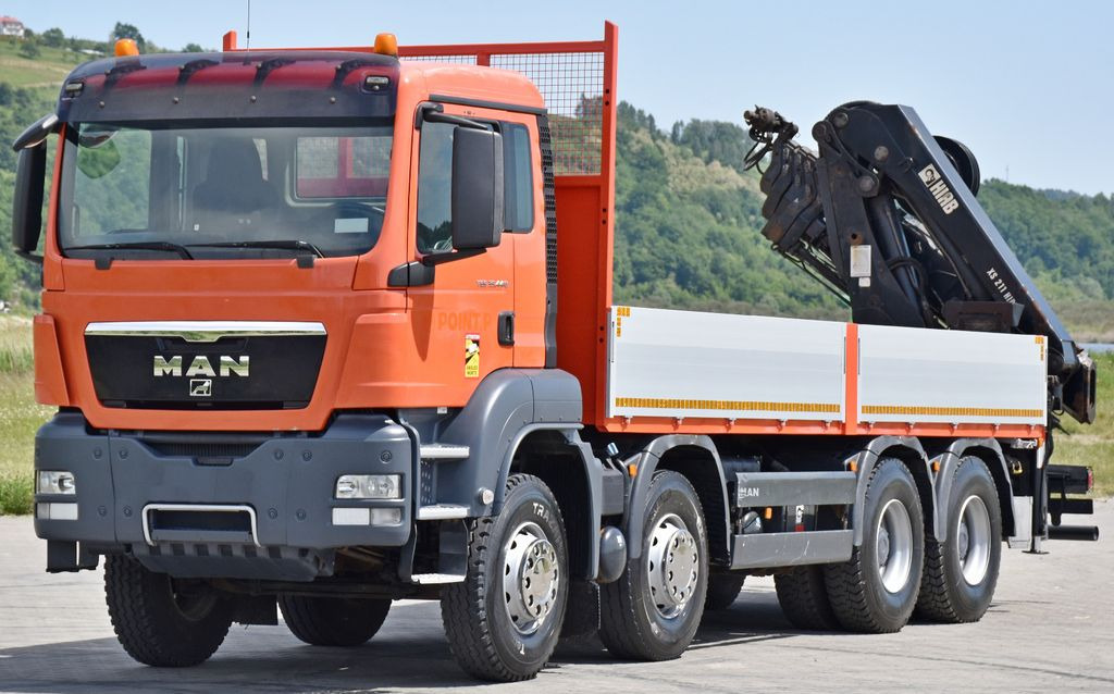 MAN TGS 35.440 * HIAB 211 E-6 HIDUO +FUNK / 8x4 MAN TGS 35.440 * HIAB 211 E-6 HIDUO +FUNK / 8x4 - Autokran, Pritsche LKW: das Bild 4 MAN TGS 35.440 * HIAB 211 E-6 HIDUO +FUNK / 8x4 MAN TGS 35.440 * HIAB 211 E-6 HIDUO +FUNK / 8x4 - Autokran, Pritsche LKW: das Bild 4