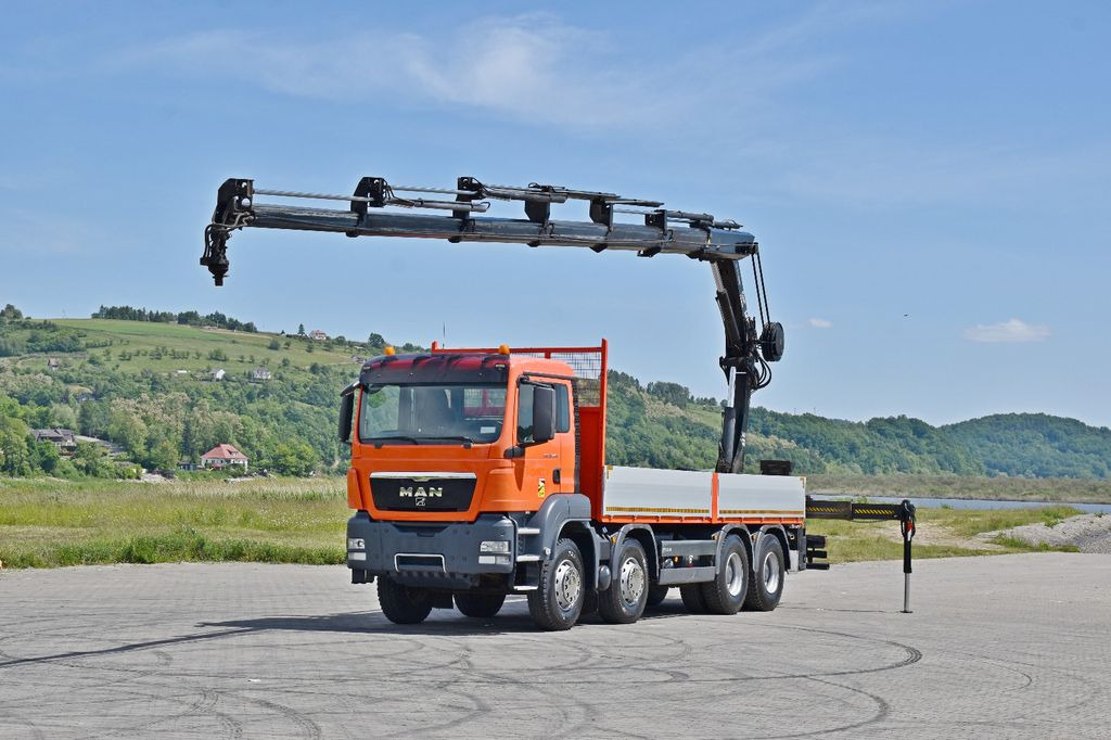 MAN TGS 35.440 * HIAB 211 E-6 HIDUO +FUNK / 8x4 MAN TGS 35.440 * HIAB 211 E-6 HIDUO +FUNK / 8x4 - Autokran, Pritsche LKW: das Bild 2 MAN TGS 35.440 * HIAB 211 E-6 HIDUO +FUNK / 8x4 MAN TGS 35.440 * HIAB 211 E-6 HIDUO +FUNK / 8x4 - Autokran, Pritsche LKW: das Bild 2