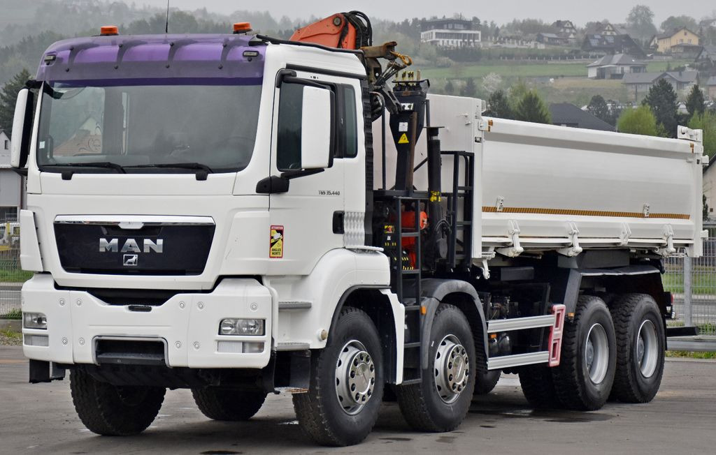 MAN TGS 35.440 * KIPPER 5,80m + KRAN * TOPZUSTAND MAN TGS 35.440 * KIPPER 5,80m + KRAN * TOPZUSTAND - Autokran, Kipper: das Bild 5 MAN TGS 35.440 * KIPPER 5,80m + KRAN * TOPZUSTAND MAN TGS 35.440 * KIPPER 5,80m + KRAN * TOPZUSTAND - Autokran, Kipper: das Bild 5