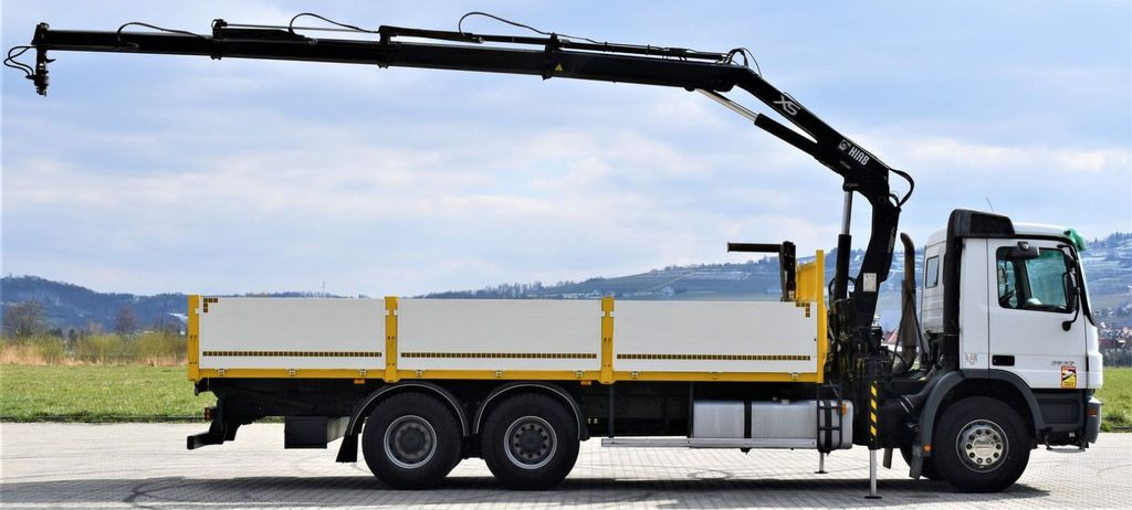 Mercedes-Benz ACTROS 2632 * HIAB 144B-3HIDUO+FUNK / 6x4 - Autokran, Pritsche LKW: das Bild 5 Mercedes-Benz ACTROS 2632 * HIAB 144B-3HIDUO+FUNK / 6x4 - Autokran, Pritsche LKW: das Bild 5