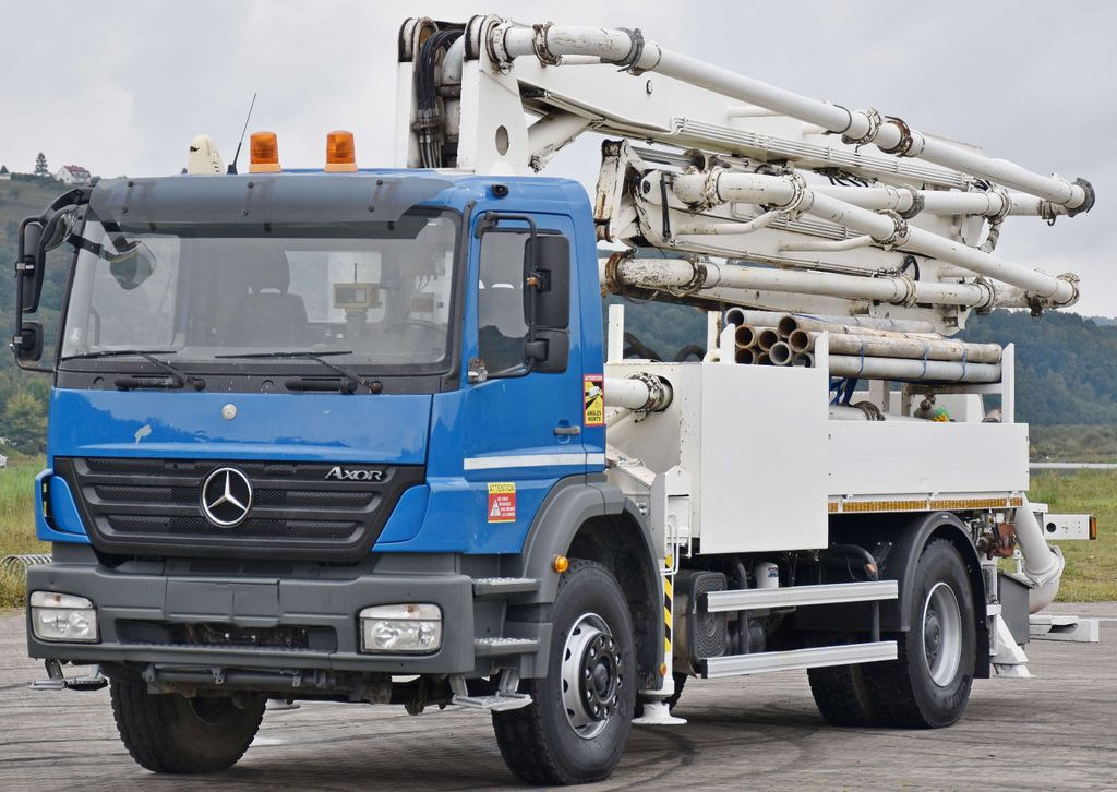 Mercedes-Benz AXOR 1833 * Betonpumpe 26 m + FUNK * TOP Mercedes-Benz AXOR 1833 * Betonpumpe 26 m + FUNK * TOP - Betonpumpe: das Bild 5 Mercedes-Benz AXOR 1833 * Betonpumpe 26 m + FUNK * TOP Mercedes-Benz AXOR 1833 * Betonpumpe 26 m + FUNK * TOP - Betonpumpe: das Bild 5