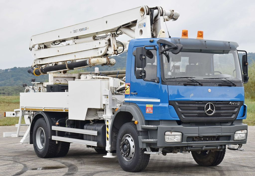 Mercedes-Benz AXOR 1833 * Betonpumpe 26 m + FUNK * TOP Mercedes-Benz AXOR 1833 * Betonpumpe 26 m + FUNK * TOP - Betonpumpe: das Bild 4 Mercedes-Benz AXOR 1833 * Betonpumpe 26 m + FUNK * TOP Mercedes-Benz AXOR 1833 * Betonpumpe 26 m + FUNK * TOP - Betonpumpe: das Bild 4