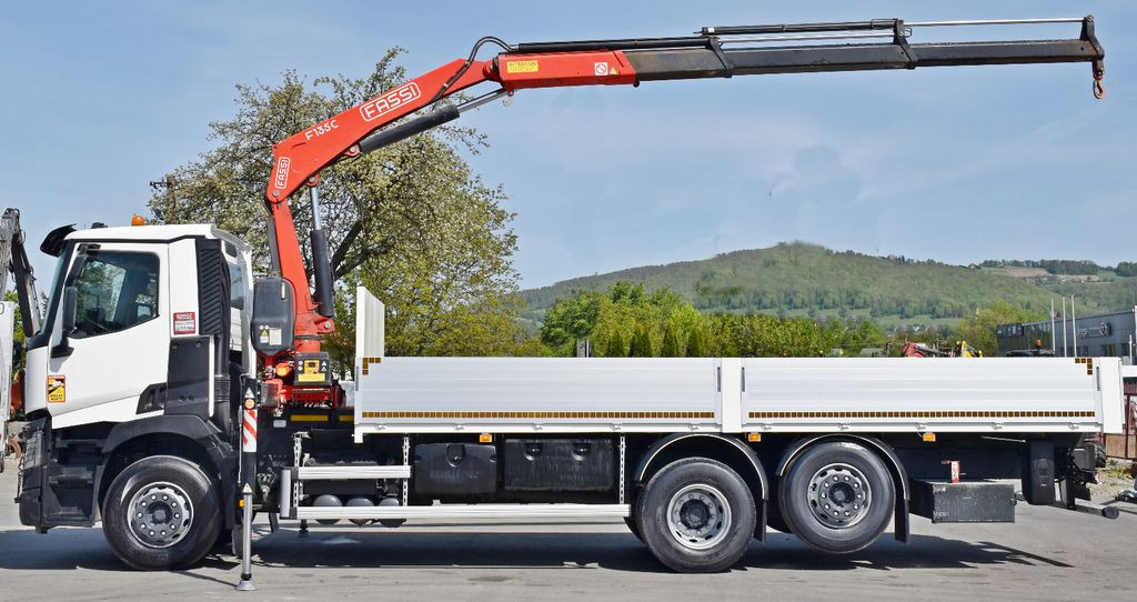 Renault C 380 * PRITSCHE 7,05 m* FASSI F 135C + FUNK - Autokran: das Bild 5 Renault C 380 * PRITSCHE 7,05 m* FASSI F 135C + FUNK - Autokran: das Bild 5
