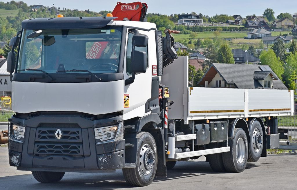Renault C 380 * PRITSCHE 7,05 m* FASSI F 135C + FUNK - Autokran: das Bild 4 Renault C 380 * PRITSCHE 7,05 m* FASSI F 135C + FUNK - Autokran: das Bild 4