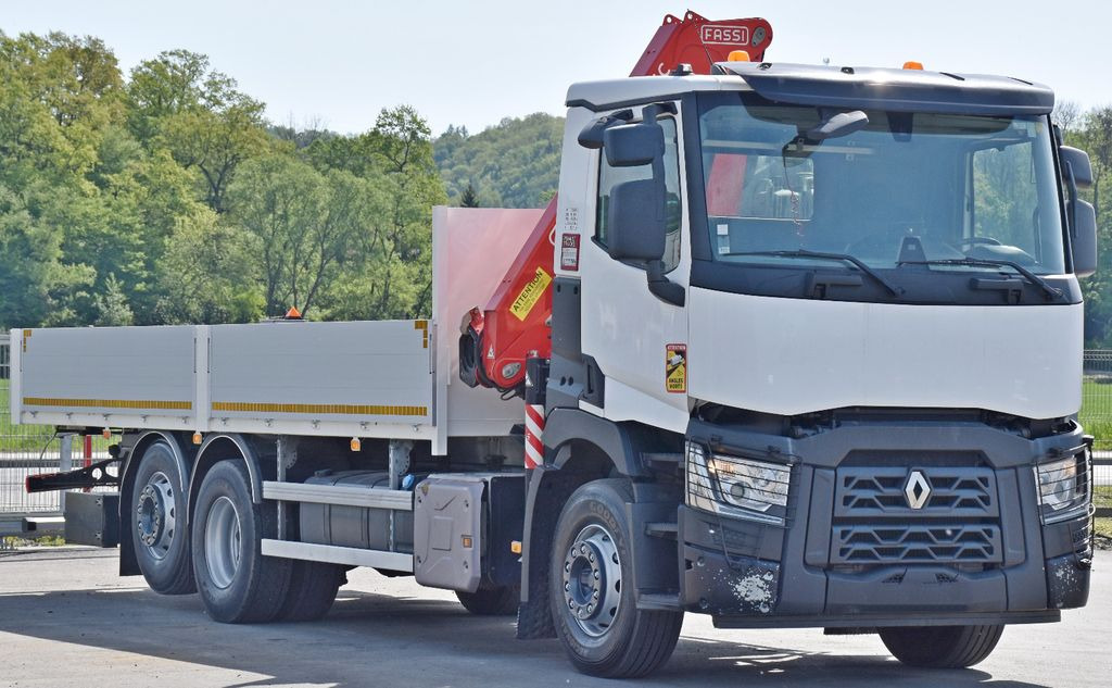 Renault C 380 * PRITSCHE 7,05 m* FASSI F 135C + FUNK - Autokran: das Bild 3 Renault C 380 * PRITSCHE 7,05 m* FASSI F 135C + FUNK - Autokran: das Bild 3