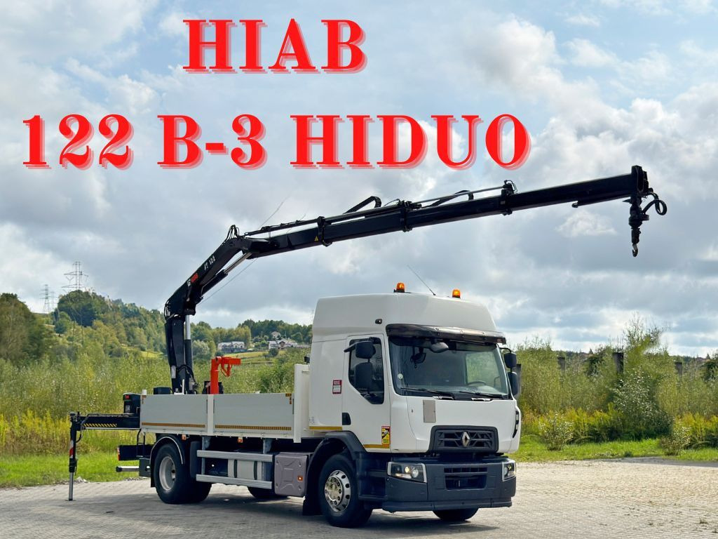Renault C 430 * HIAB 122 B - 3 HIDUO + FUNK * TOP - Autokran: das Bild 1 Renault C 430 * HIAB 122 B - 3 HIDUO + FUNK * TOP - Autokran: das Bild 1
