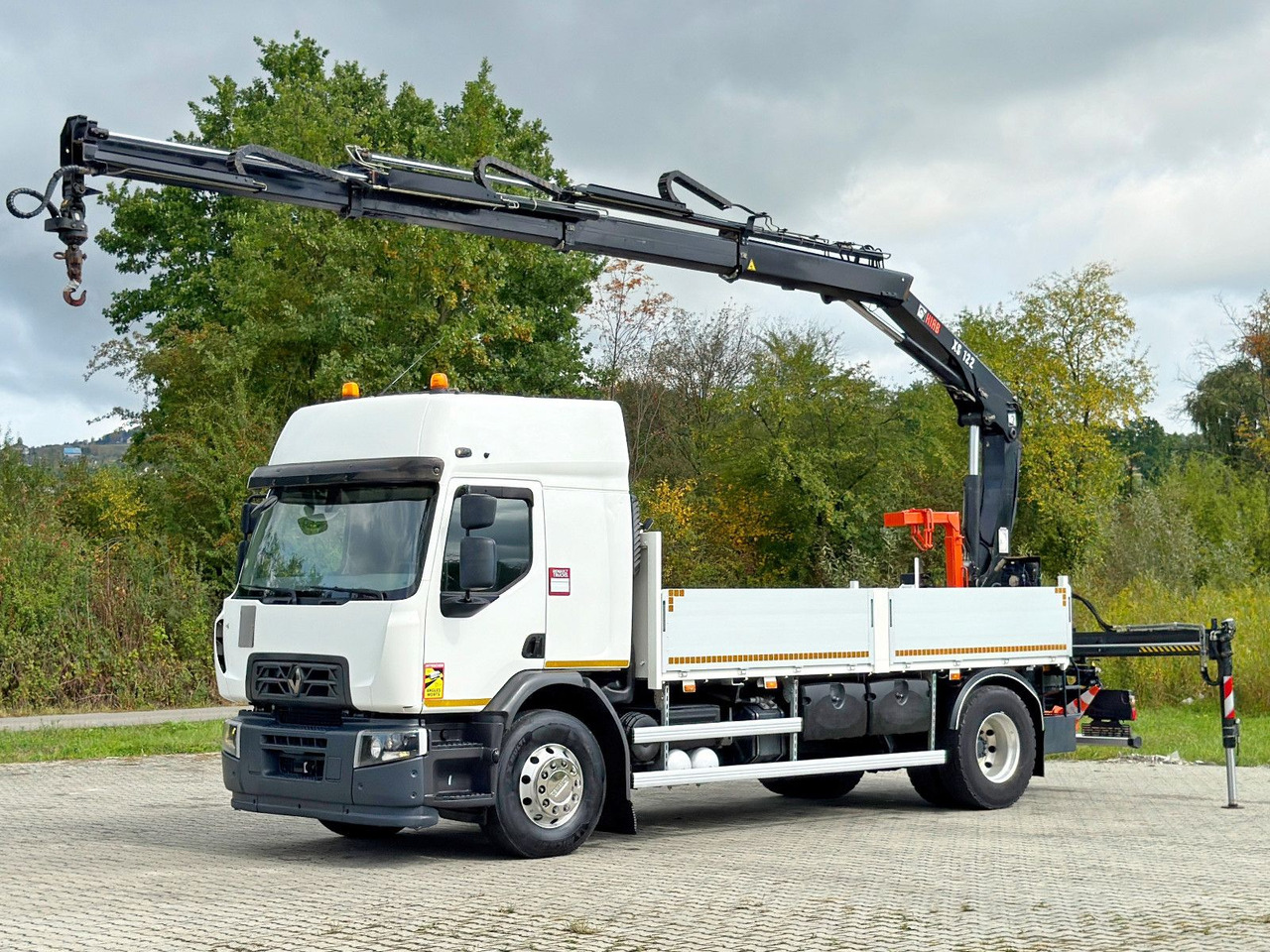 Renault C 430 * HIAB 122 B - 3 HIDUO + FUNK * TOP - Autokran: das Bild 2 Renault C 430 * HIAB 122 B - 3 HIDUO + FUNK * TOP - Autokran: das Bild 2