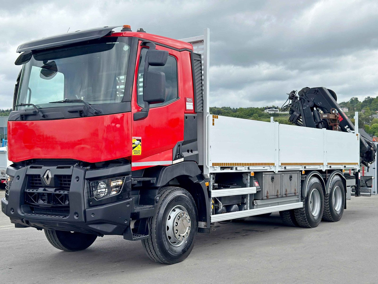 Renault C 430 *HIAB X - HIDUO 188 ES - 4 + FUNK * 6x4 - Autokran: das Bild 4 Renault C 430 *HIAB X - HIDUO 188 ES - 4 + FUNK * 6x4 - Autokran: das Bild 4