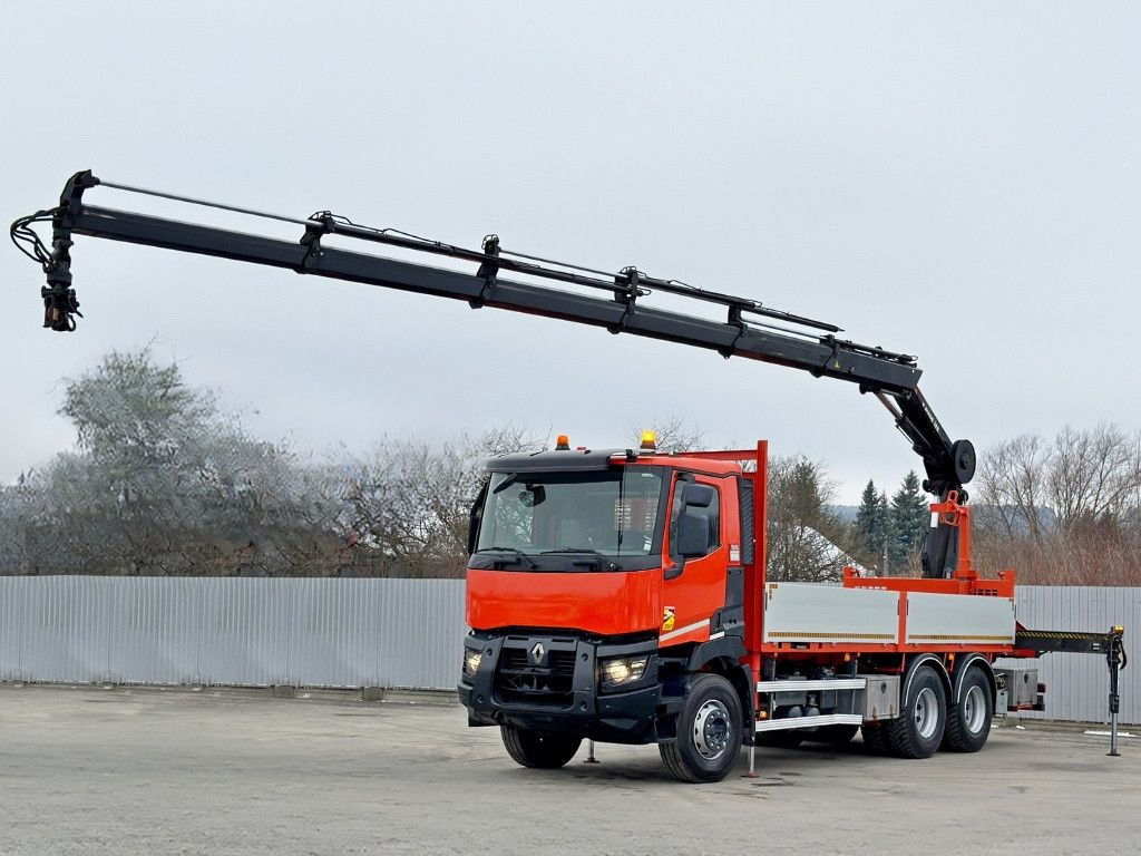 Renault C 430 *HIAB X - HIPRO 188 ES - 5 + FUNK* 6x4 - Autokran: das Bild 2 Renault C 430 *HIAB X - HIPRO 188 ES - 5 + FUNK* 6x4 - Autokran: das Bild 2