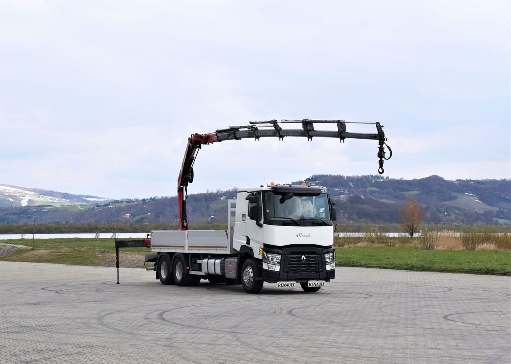 Renault C 460 * HMF 1510 K6 + FUNK * 6x4 - Autokran, Pritsche LKW: das Bild 2 Renault C 460 * HMF 1510 K6 + FUNK * 6x4 - Autokran, Pritsche LKW: das Bild 2