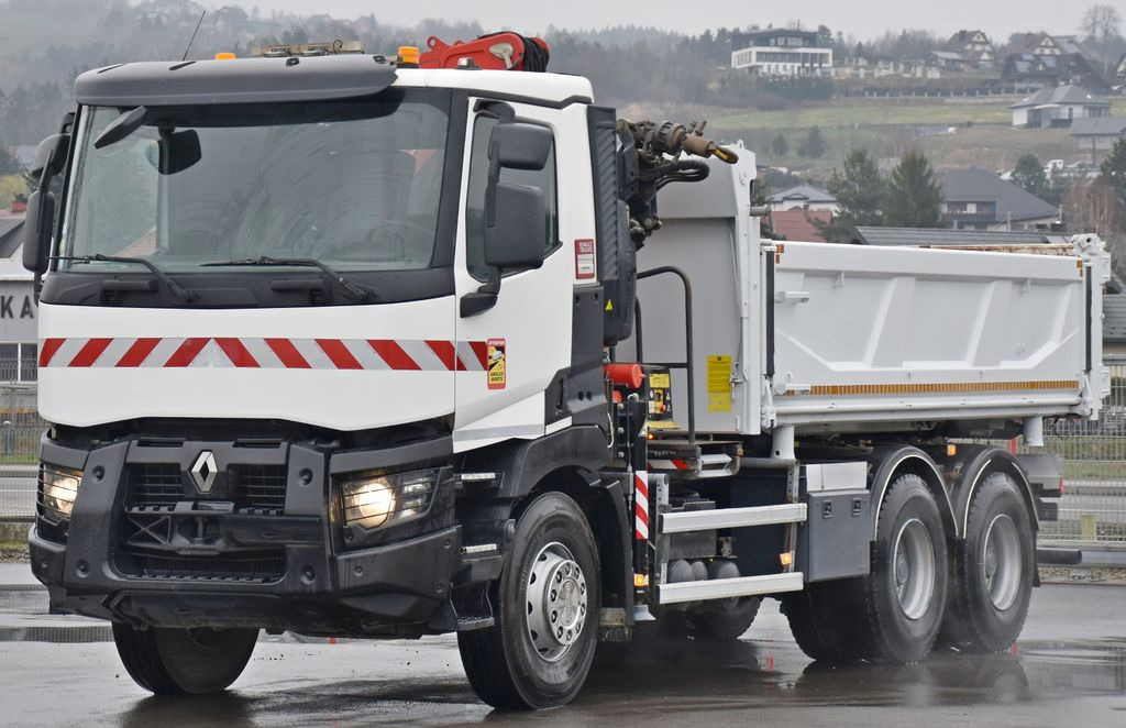 Renault C380 *KIPPER 5,10 m* FASSI F175A.0.22+FUNK /6x4 - Autokran, Kipper: das Bild 5 Renault C380 *KIPPER 5,10 m* FASSI F175A.0.22+FUNK /6x4 - Autokran, Kipper: das Bild 5