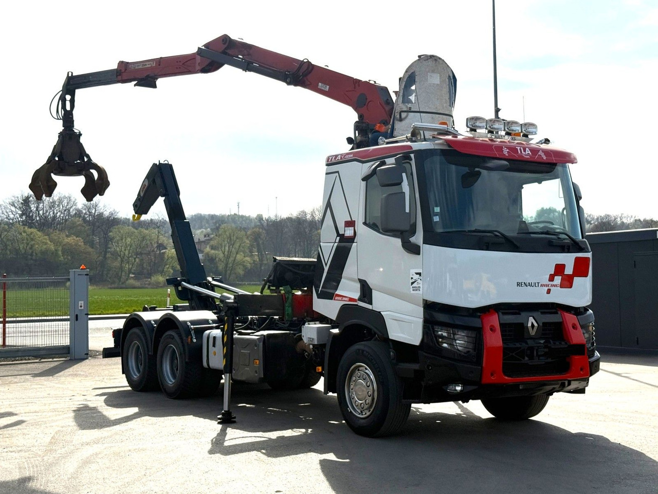 Renault C520 * ABROLLKIPPER 4,80 m * KESLA * 6x4! - Abrollkipper, Autokran: das Bild 2 Renault C520 * ABROLLKIPPER 4,80 m * KESLA * 6x4! - Abrollkipper, Autokran: das Bild 2